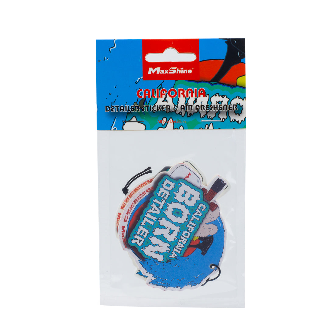 California Sticker & Air Freshener by MaxshineUSA