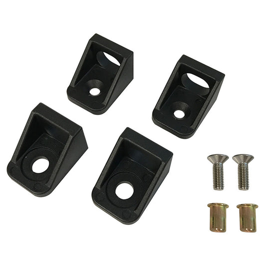 07-18 Jeep JK Cargo Tie Down System; 4-Pieces by DV8 Offroad