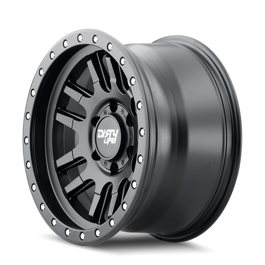 DIRTY LIFE CANYON PRO 9309 SATIN BLACK 17X9 6-139.7 -12MM 106MM by DIRTY LIFE