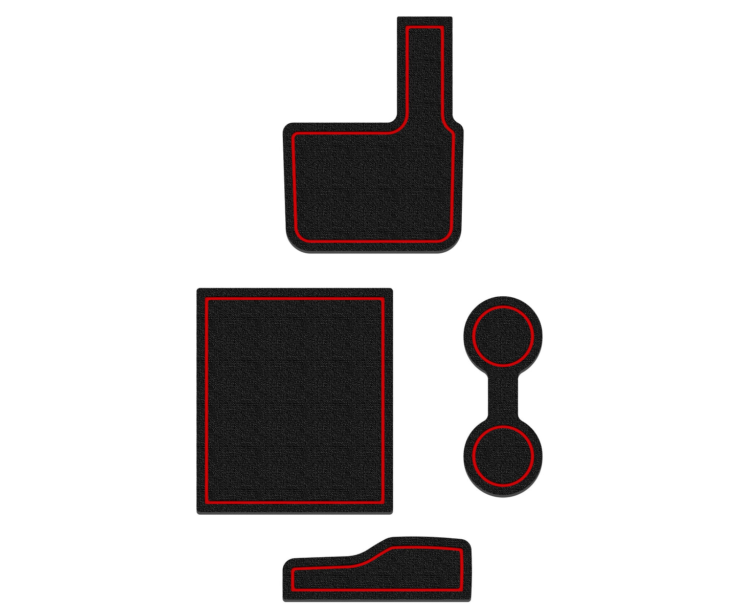 Center Console Foam Inserts Fits 2025-2026 Ford Explorer by Tufskinz.com