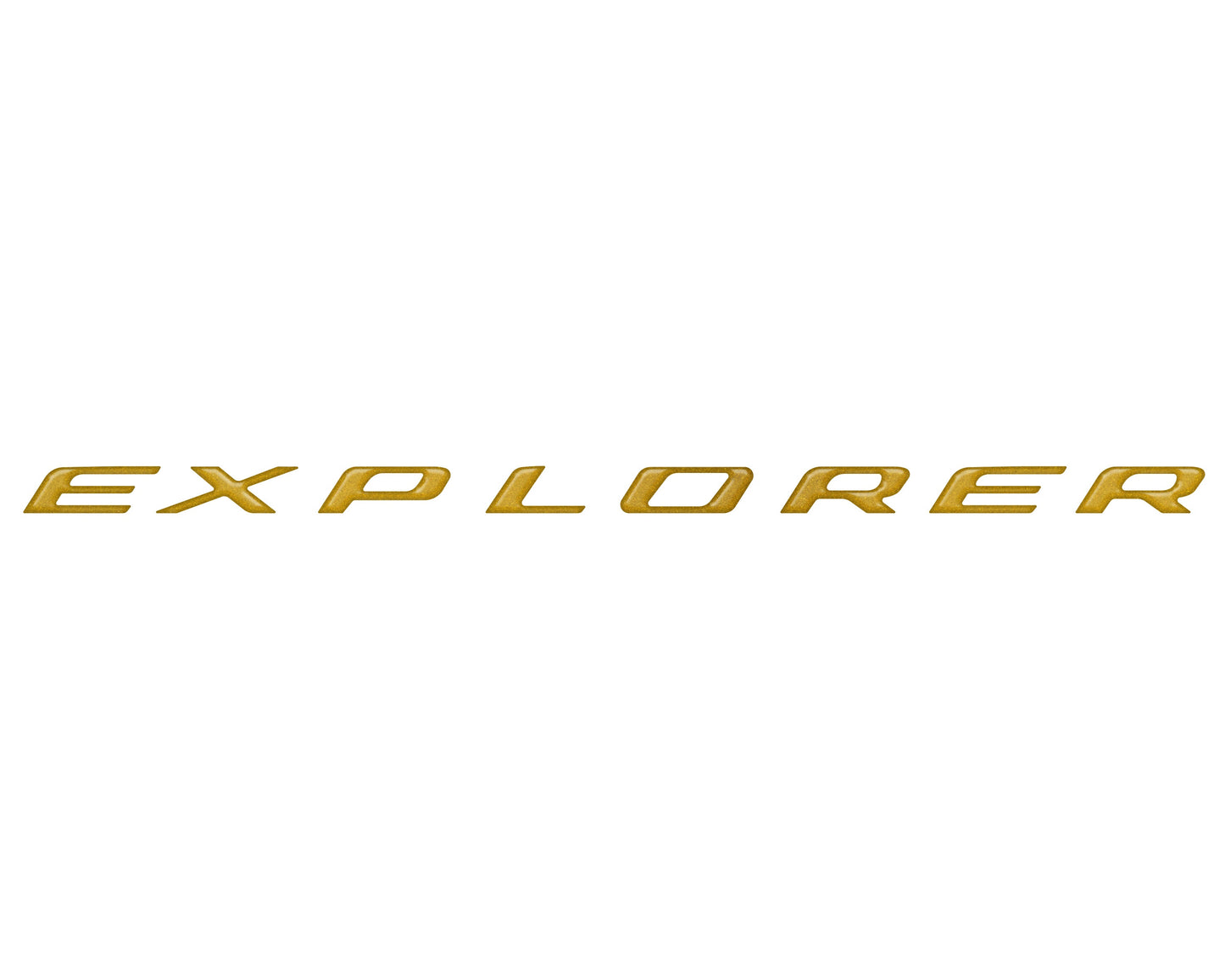 Liftgate Letter Overlays Fits 2025-2026 Ford Explorer by Tufskinz.com