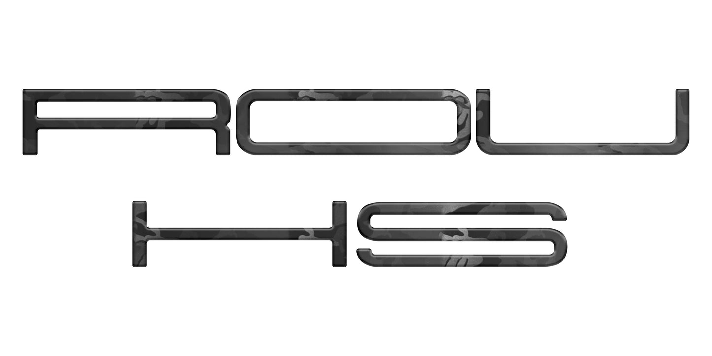 Grille Letter Inserts Fits 2015-2018, 2019-2020, 2021-2022 Ford F-150 by Tufskinz.com