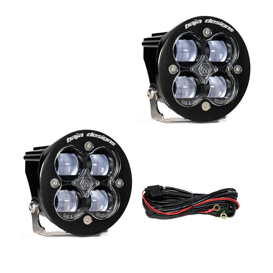 Squadron-R SAE LED Light Pod Pair (SAE Fog; Clear) by Baja Designs