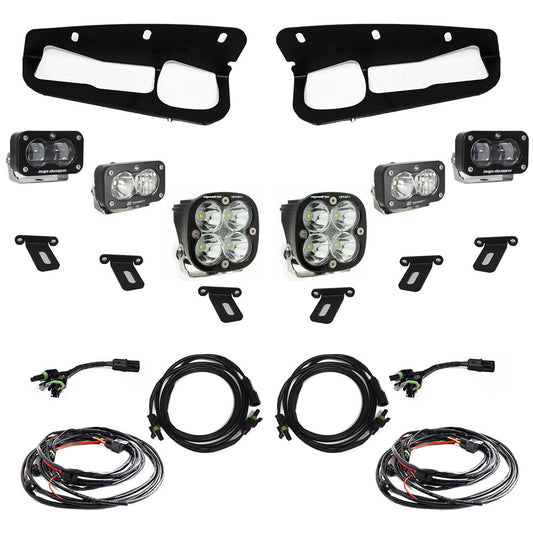 Ford, Bronco (21-On) S2 SAE FPK Sportsmen Steel Bumper by Baja Designs