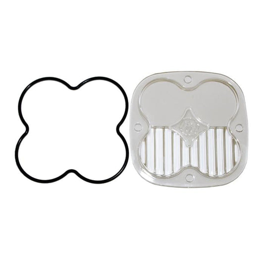 Squadron Light Pod Lens Kit (Driving/Combo; Clear) by Baja Designs