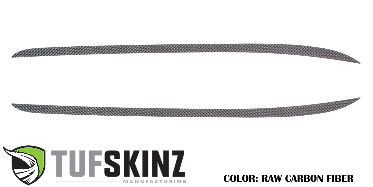 Windshield Accent Trim Fits 2015-2018 Ford Focus, RS, ST by Tufskinz.com