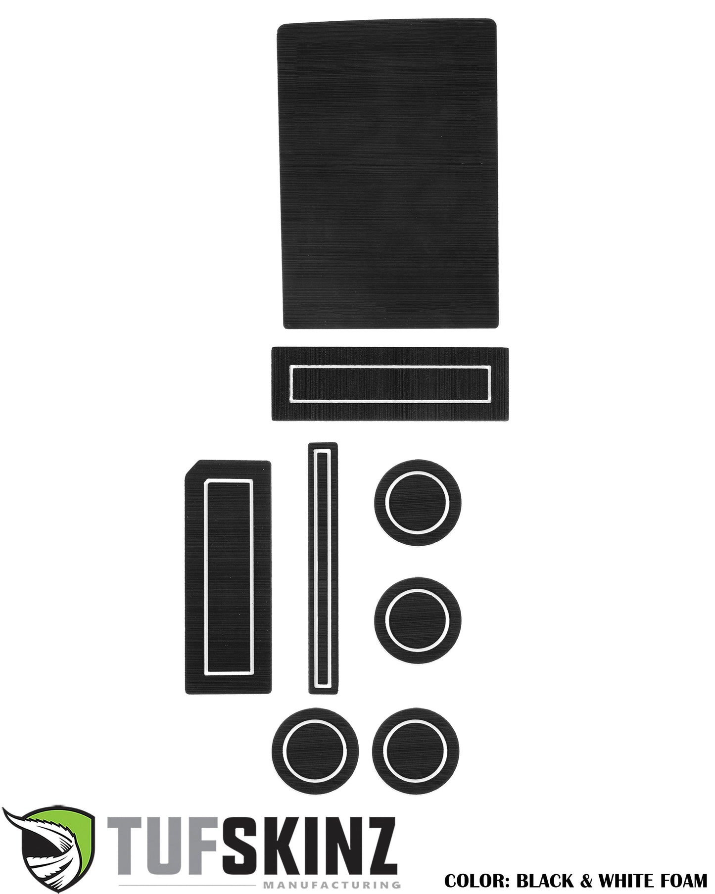 Cup Holder inserts Fits 2015-2016 Ford F-150 by Tufskinz.com