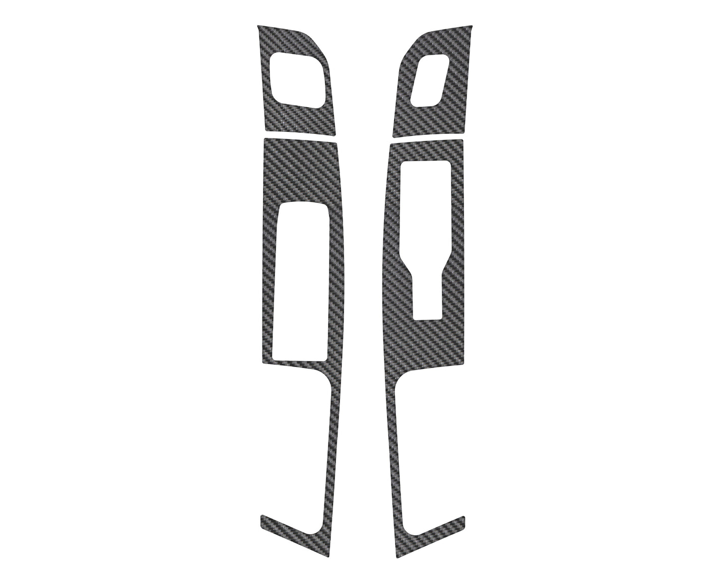 Door Switch Accent Overlays Fits 2021-2026 Ford F-150 & 2023-2026 Super Duty by Tufskinz.com