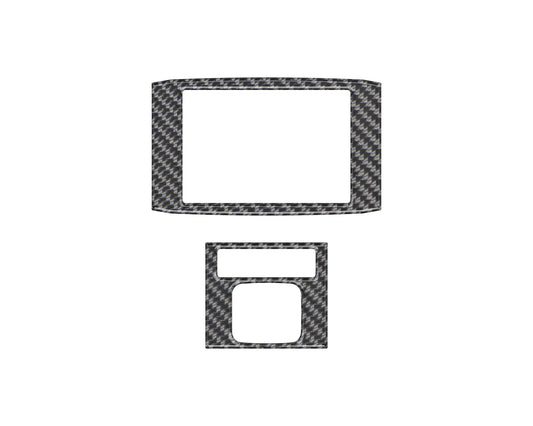 Rear Center Console U.S.B Port Overlay Fits 2021-2026 Ford F-150 by Tufskinz.com