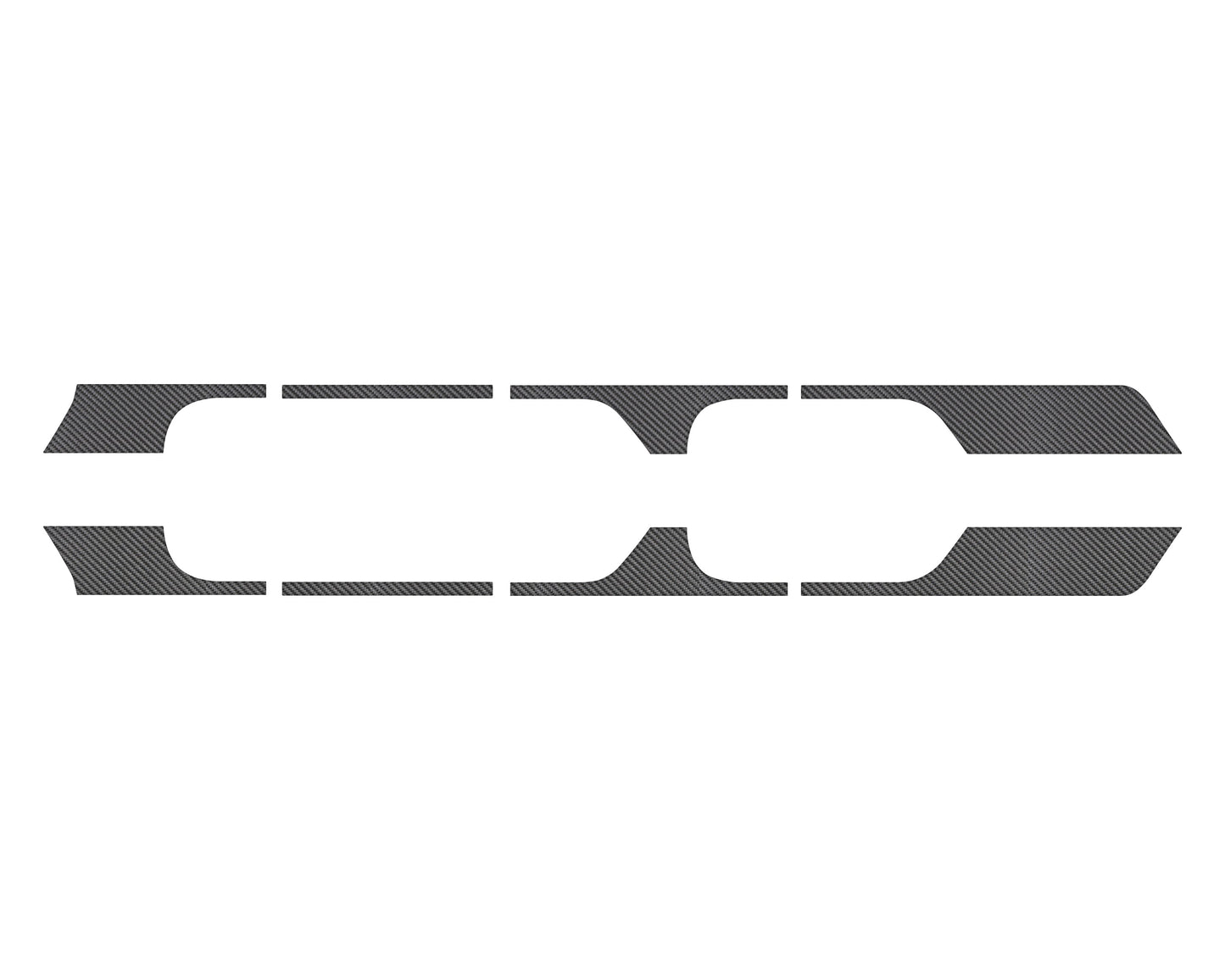Rocker Panel Overlays Fits 2019-2026 Jeep Gladiator by Tufskinz.com