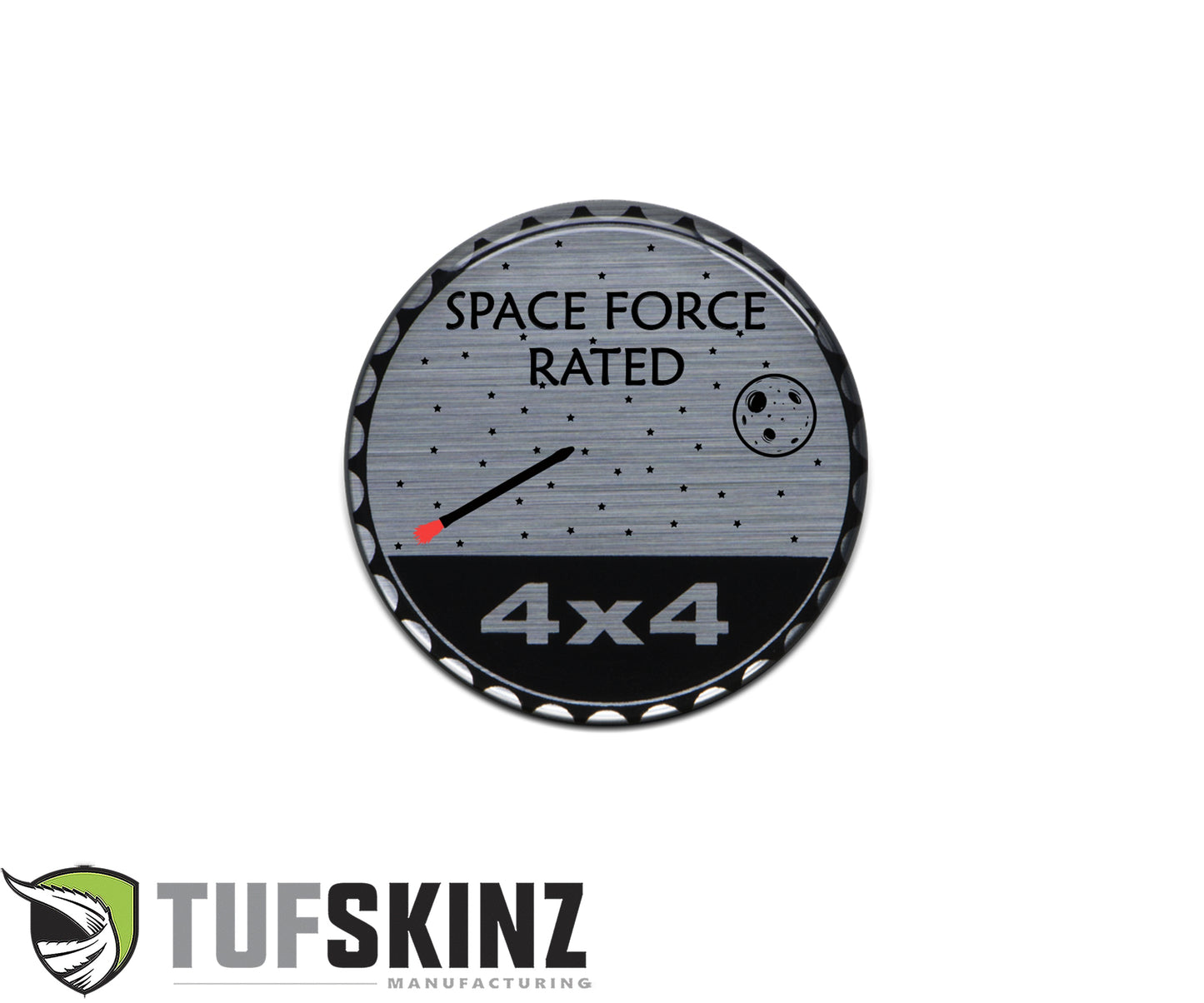 Rated Badge - Military by Tufskinz.com