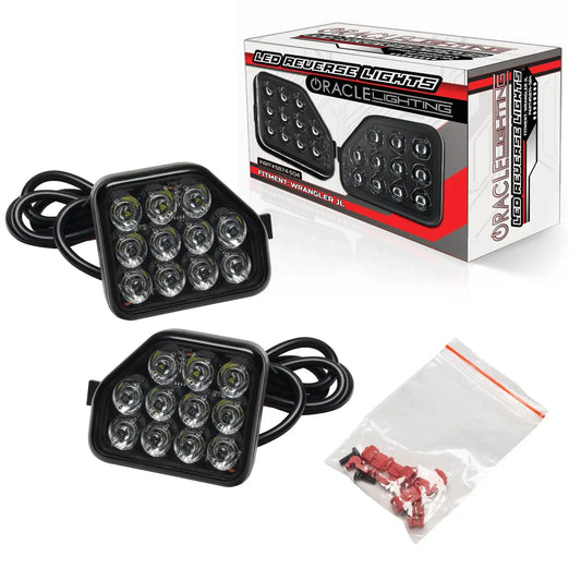 2018-2025 Jeep Wrangler JL LED Bumper Reverse Lights - 1000 Lumen High-Output Upgrade by ORACLE Lighting