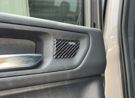 Rear Door Handle Accent Trim Fits 2024-2026 Toyota Land Cruiser by Tufskinz.com