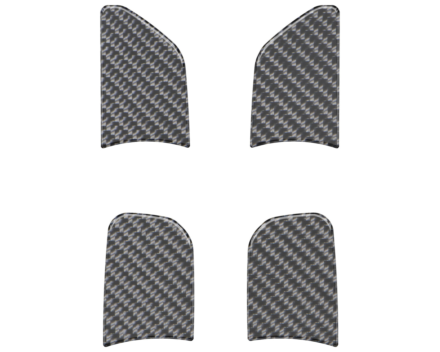 Door Handle Pocket Inserts Fits 2024-2026 Toyota Land Cruiser by Tufskinz.com