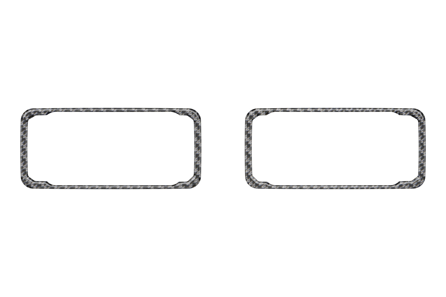Fog Light Accent Trim Fits 2024-2026 Toyota Land Cruiser by Tufskinz.com