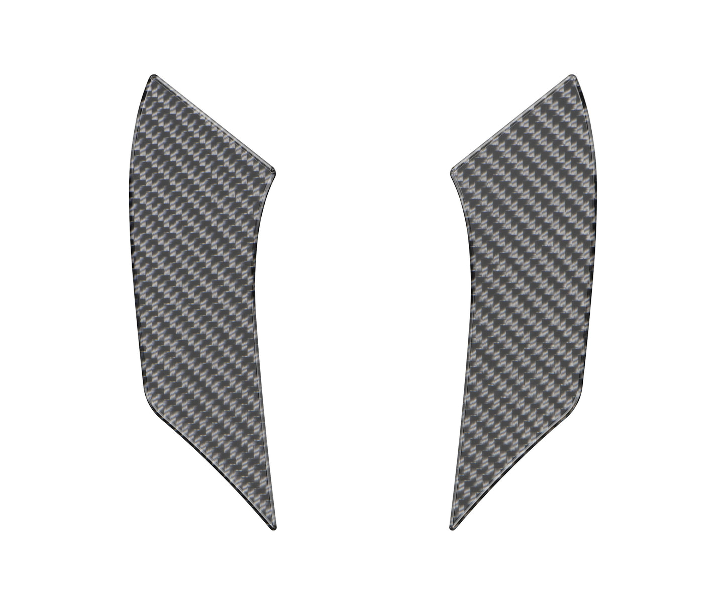 Upper A Pillar Upper Overlays Fits 2024-2026 Toyota Land Cruiser & Lexus GX550 by Tufskinz.com
