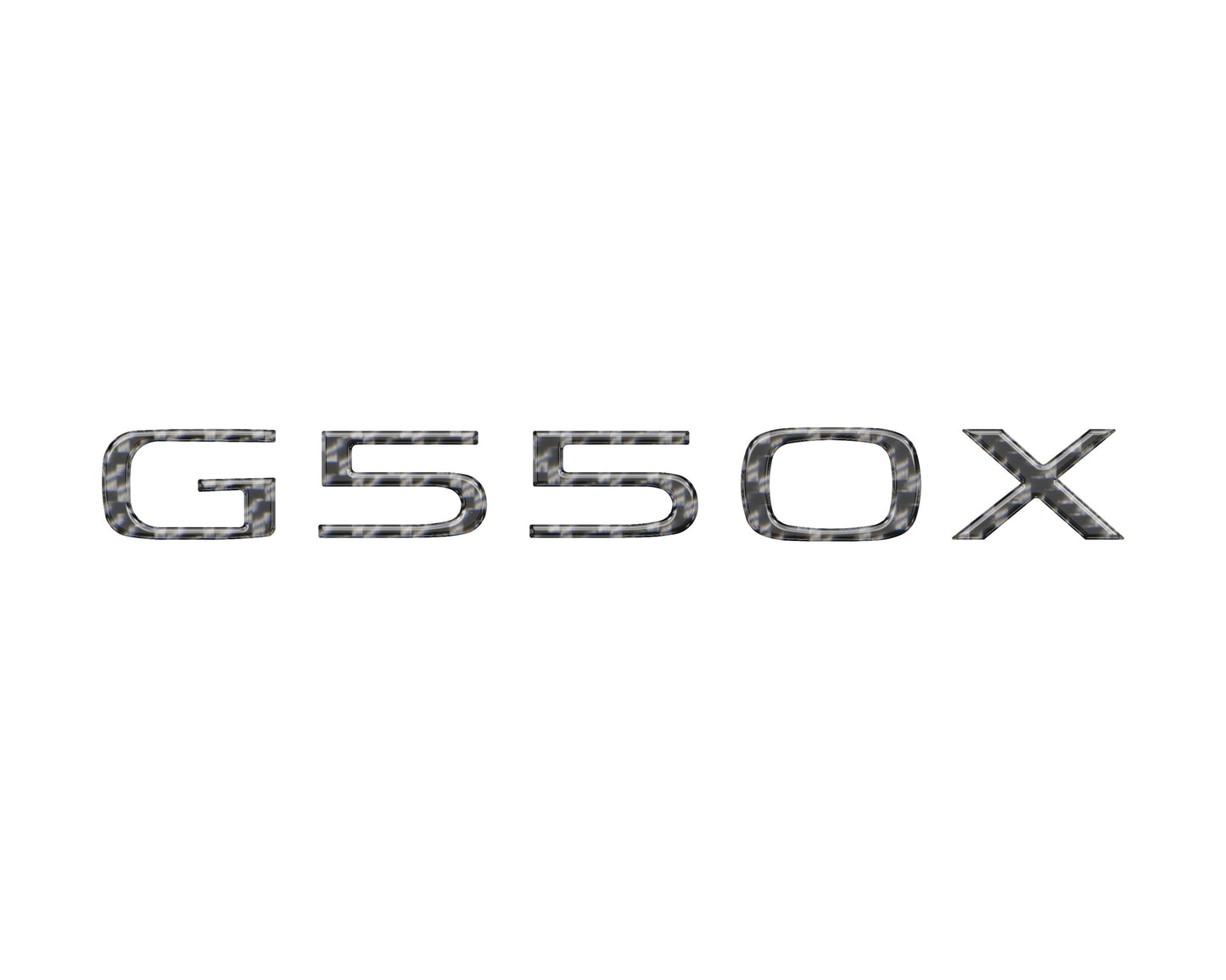 Liftgate Letter Overlays Fits 2024-2026 Lexus GX550 by Tufskinz.com