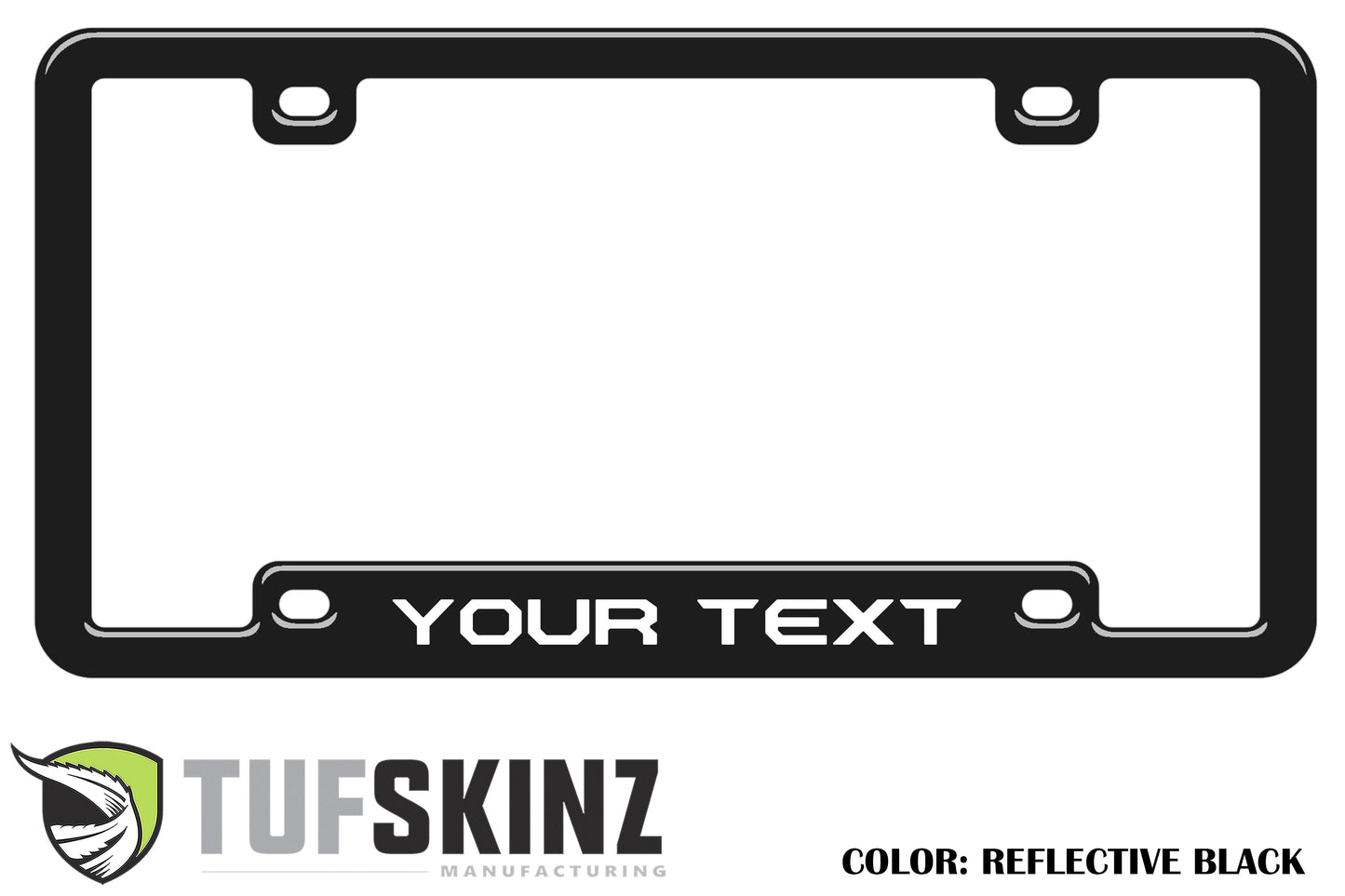 License Plate Frame by Tufskinz.com