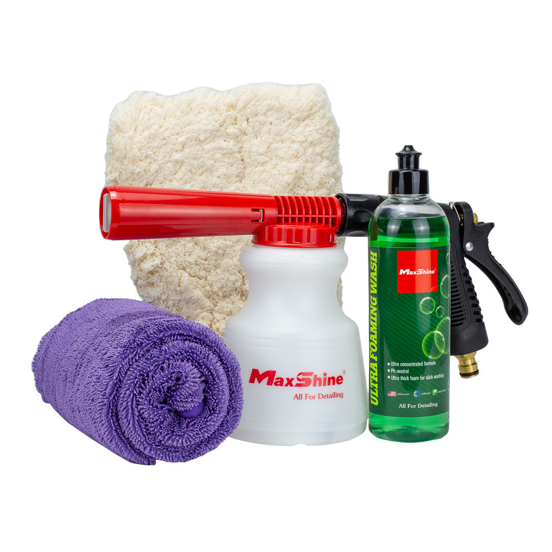 Low Pressure Foam Cannon Wash Bundle by MaxshineUSA