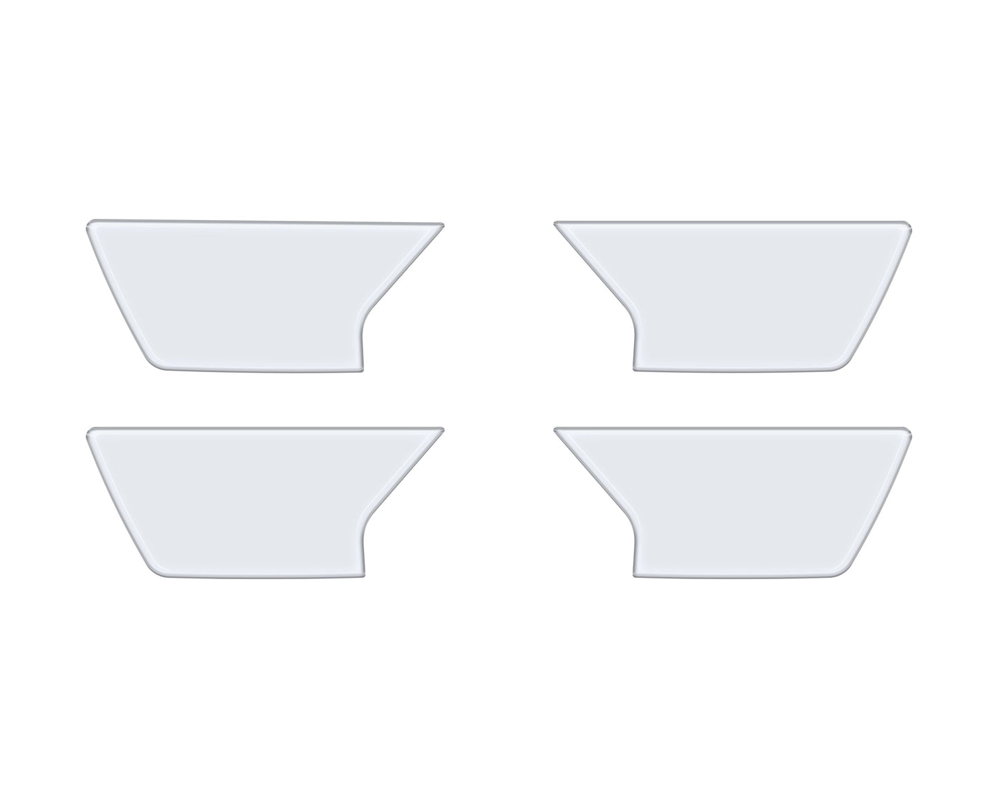 Door Pocket Inserts 2022-2026 Ford Maverick by Tufskinz.com