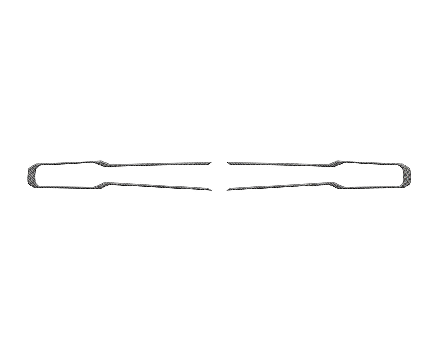Front Grille Accent Overlays Fits 2022-2024 Ford Maverick by Tufskinz.com