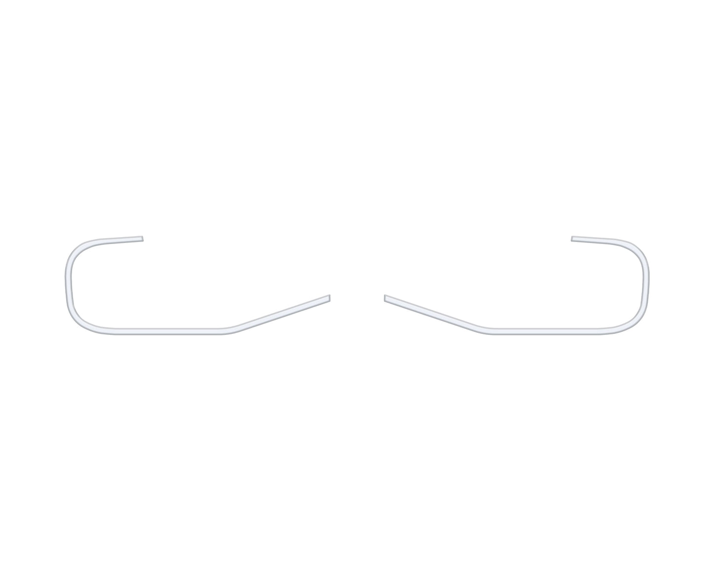 Mirror Line Accent Overlays Fits 2022-2026 Ford Maverick by Tufskinz.com