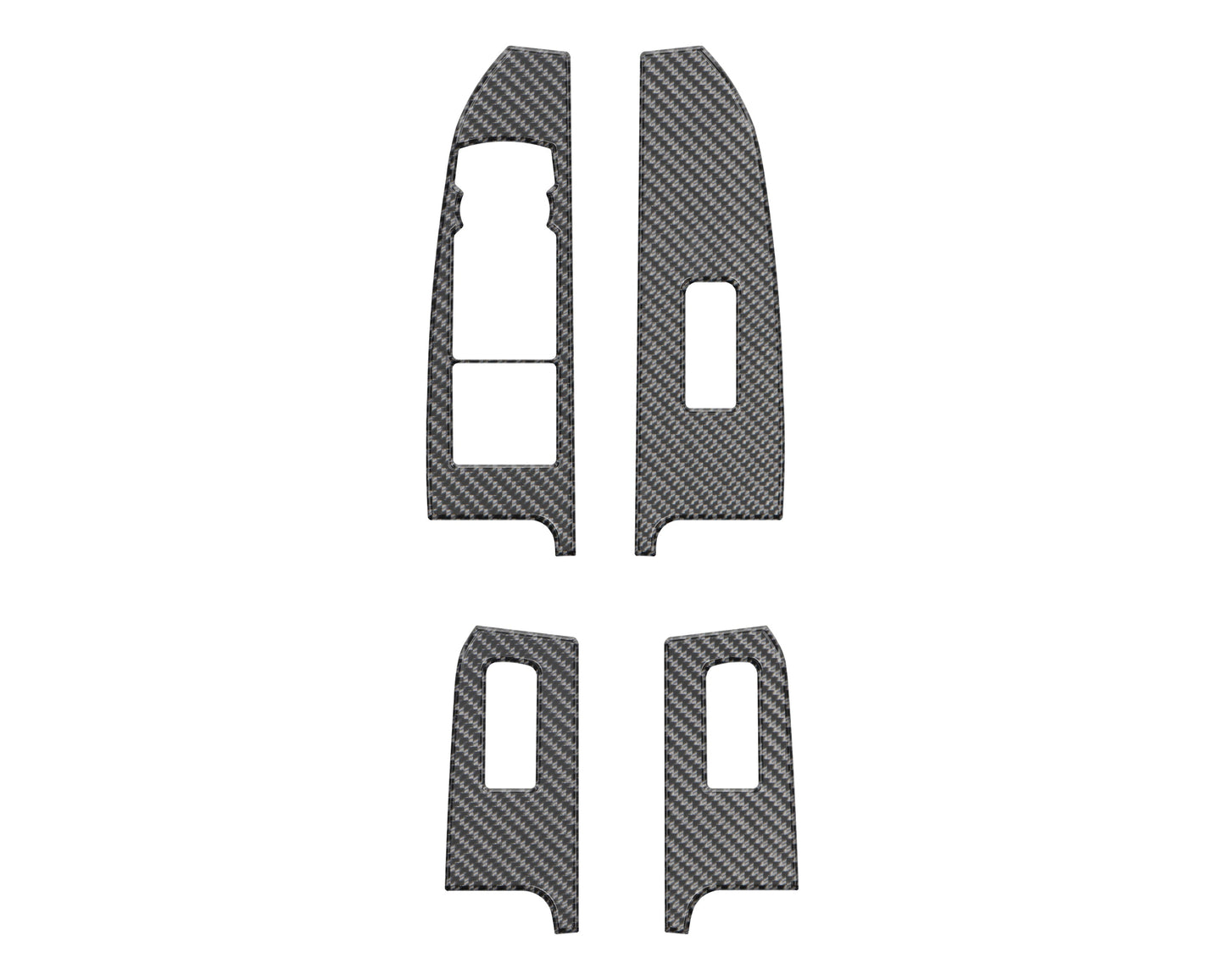 Door Switch Accent Overlays Fits 2022-2026 Ford Maverick by Tufskinz.com