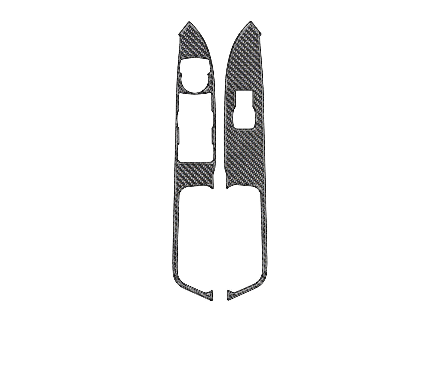 Door Switch Panel Accent Trim Fits 2015-2023 Ford Mustang by Tufskinz.com
