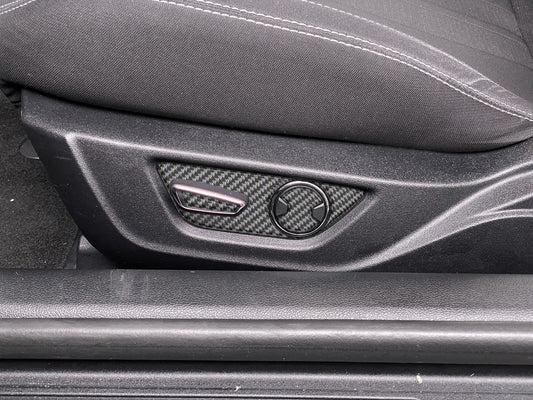 Seat Control Accent Trim Fits 2015-2023 Ford Mustang by Tufskinz.com