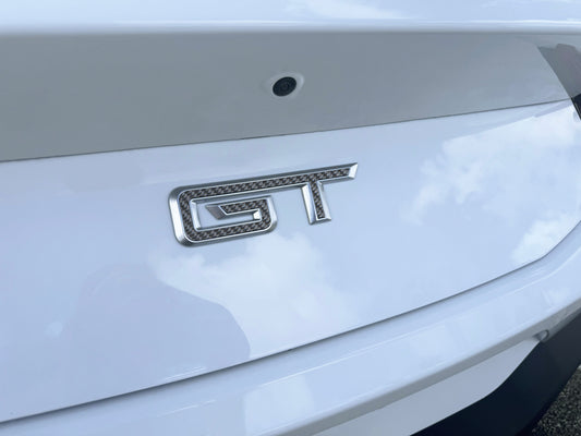 Rear GT Emblem Inserts Fits 2024-2026 Ford Mustang by Tufskinz.com
