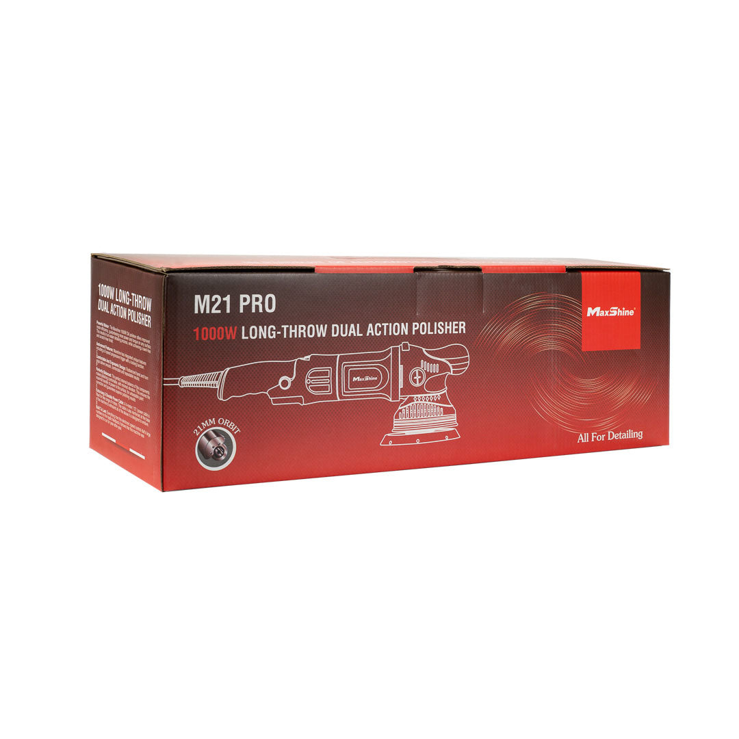 Random Orbital Polisher | M21 Pro - 6in Plate, 21mm Throw, 1000W by MaxshineUSA