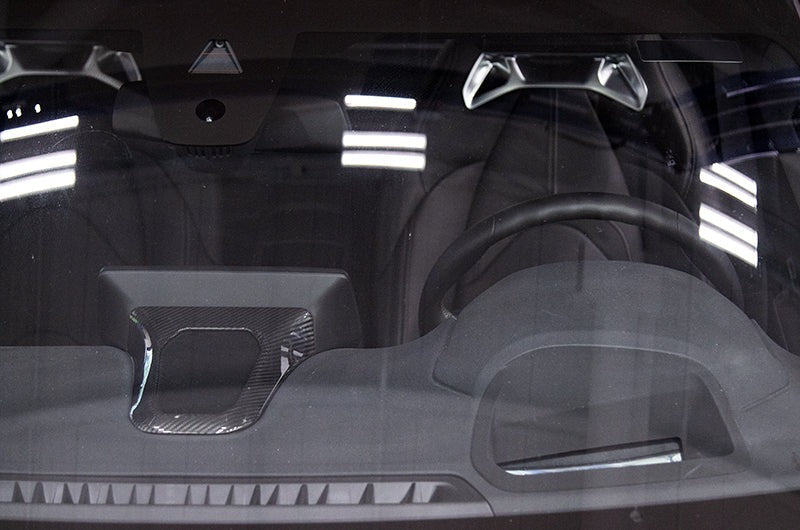 OLM LE Carbon Fiber Center Speaker Cover - 2020 Supra by OLM