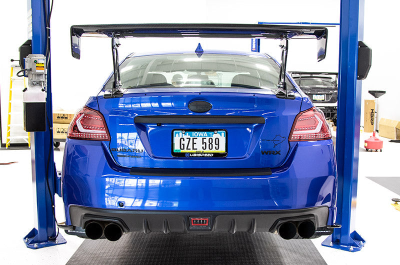 OLM V2 Carbon Look Rear Bumper Protector - 2015+ WRX / STI by OLM