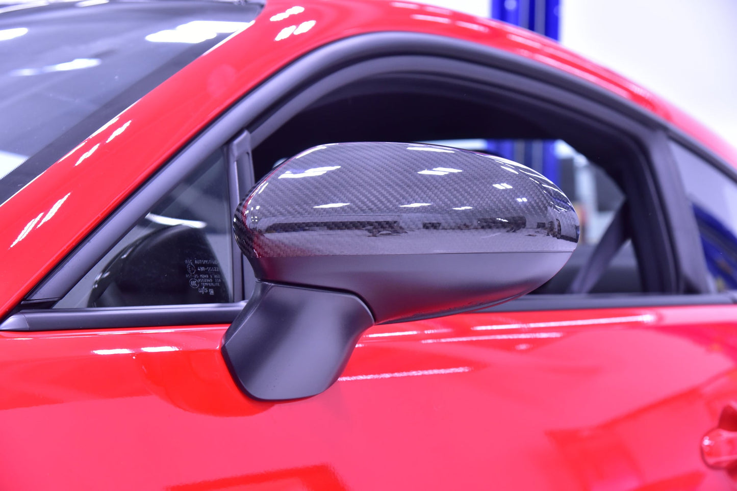 OLM Carbon Fiber Mirror Covers - 2022+ BRZ/86 by MYX Automotive