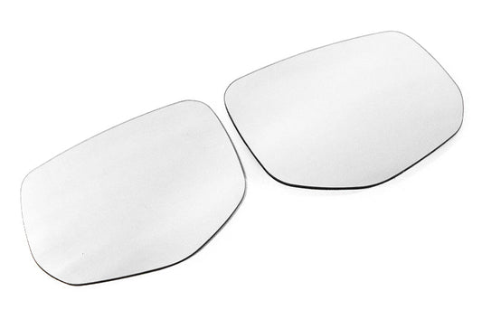OLM Wide Angle Convex Mirrors w/ Turn Signals / Defrosters (Chrome) - Subaru WRX 2022+ by OLM