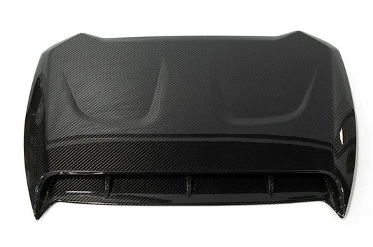OLM LE Oversize Carbon Fiber Hood Scoop Cover - 2022+ WRX by MYX Automotive