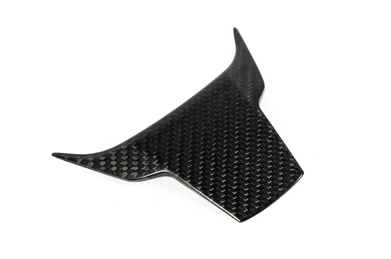 OLM Carbon Fiber Lower Steering Wheel Cover (Matte Finish) - 2016-2021 Honda Civic by OLM