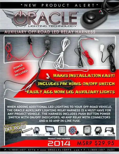 ORACLE Off-Road 40A Single Light Harness - Light Duty by ORACLE Lighting