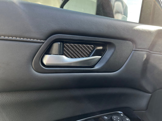 Front Door Trim Inserts Fits 2022-2025 Nissan Pathfinder by Tufskinz.com