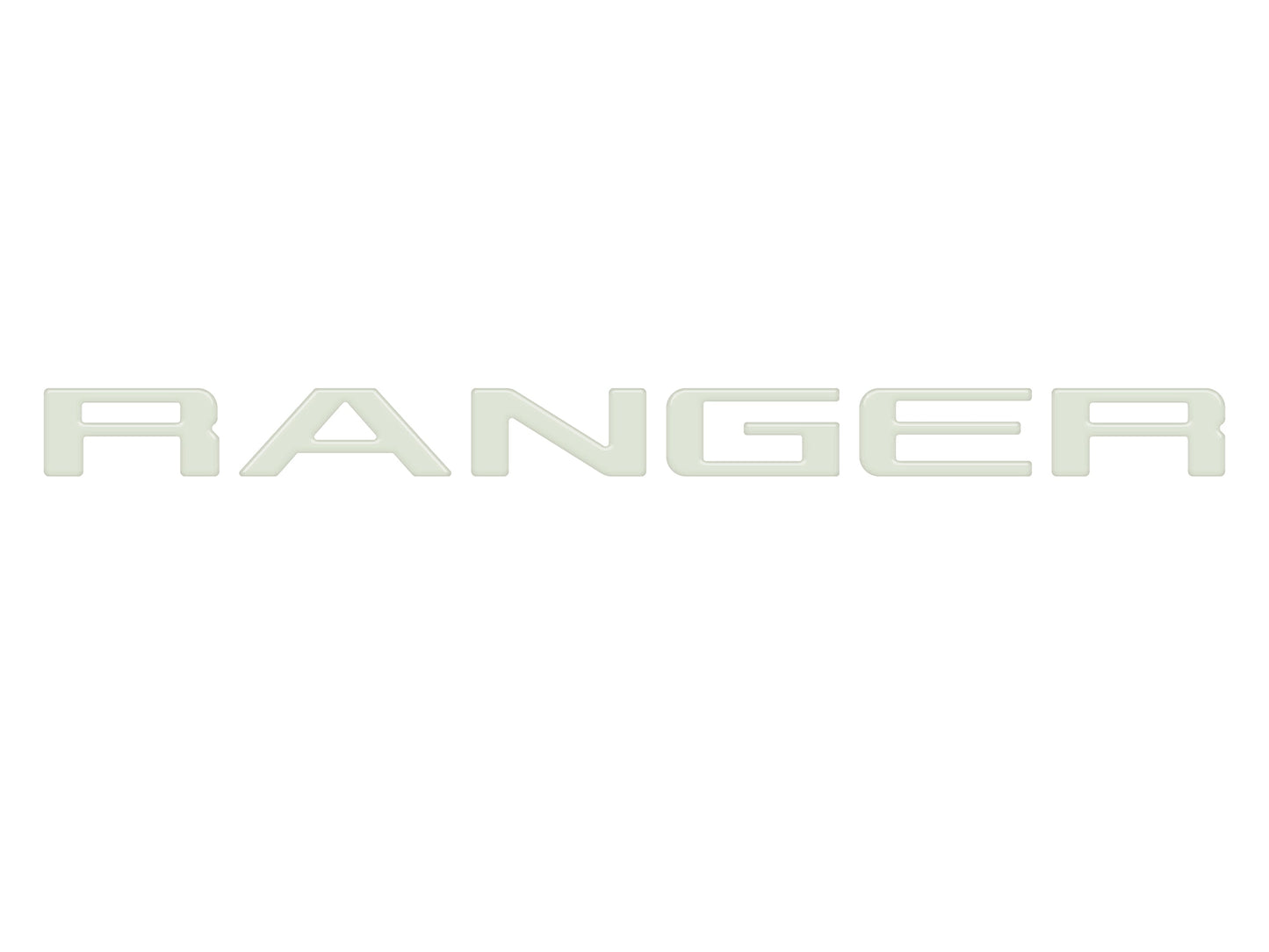 Front Grille Inserts Letter Inserts Fits 2019-2023 Ford Ranger by Tufskinz.com