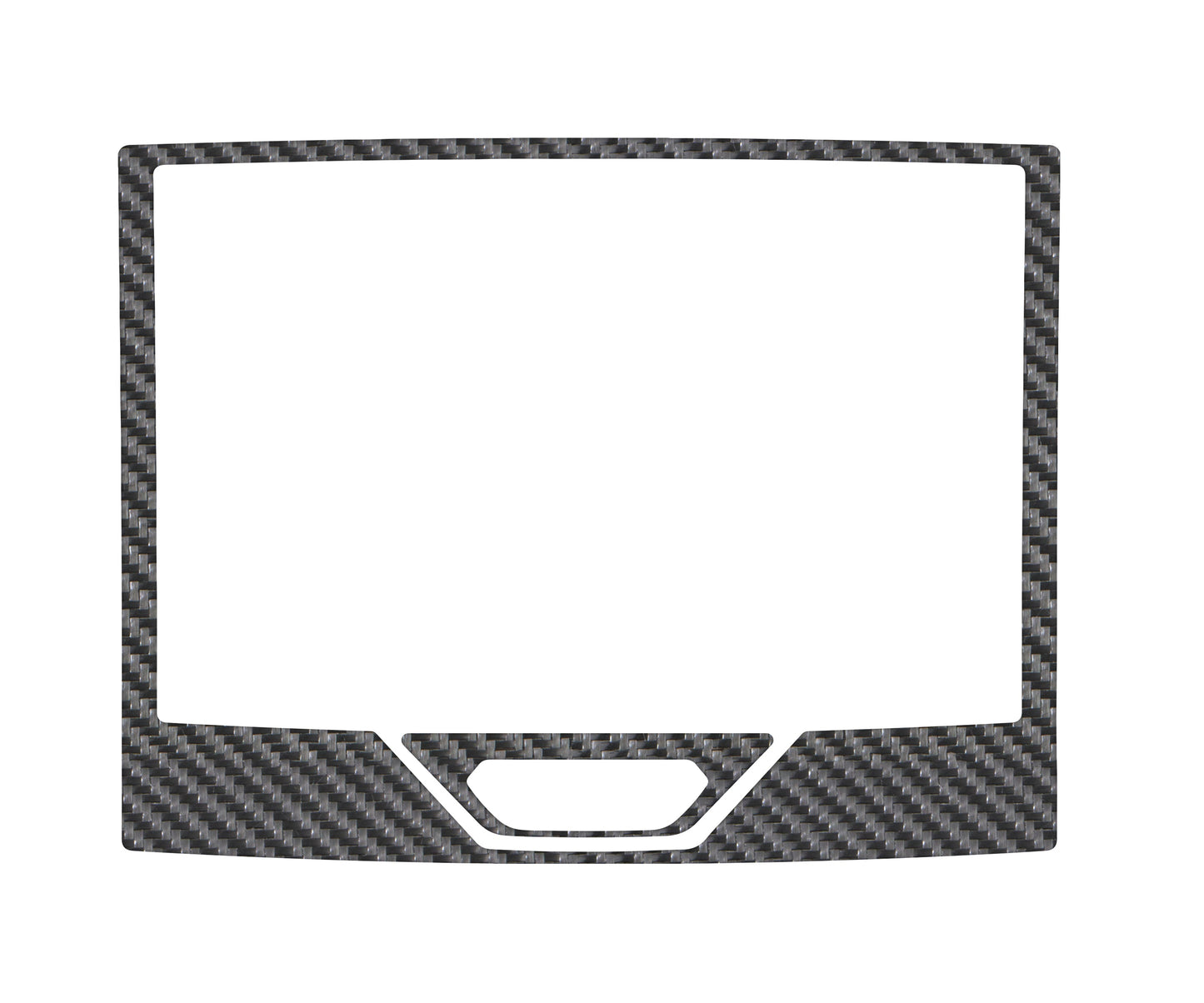 Navigation Display Accent Overlays Fits 2019-2023 Ford Ranger by Tufskinz.com
