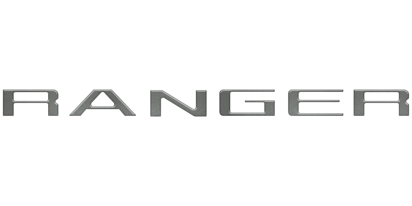 Tailgate Letter Inserts Fits 2024-2026 Ford Ranger by Tufskinz.com
