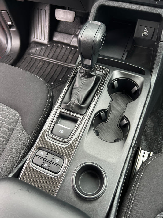 Mechanical Shifter Surround Accent Trim Fits 2024-2026 Ford Ranger by Tufskinz.com