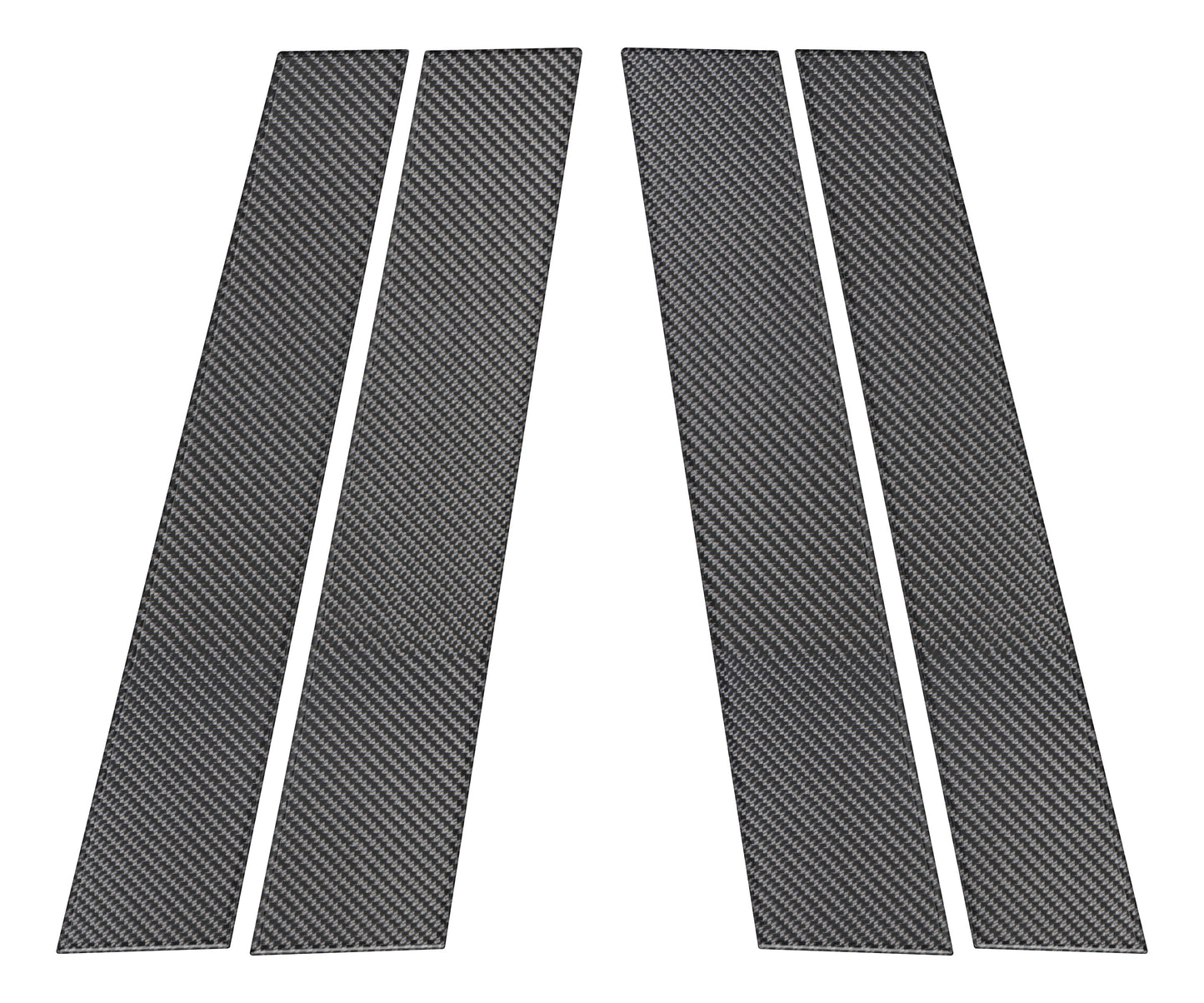 Door Pillar Overlays Fits 2019-2025 Toyota Rav4 by Tufskinz.com
