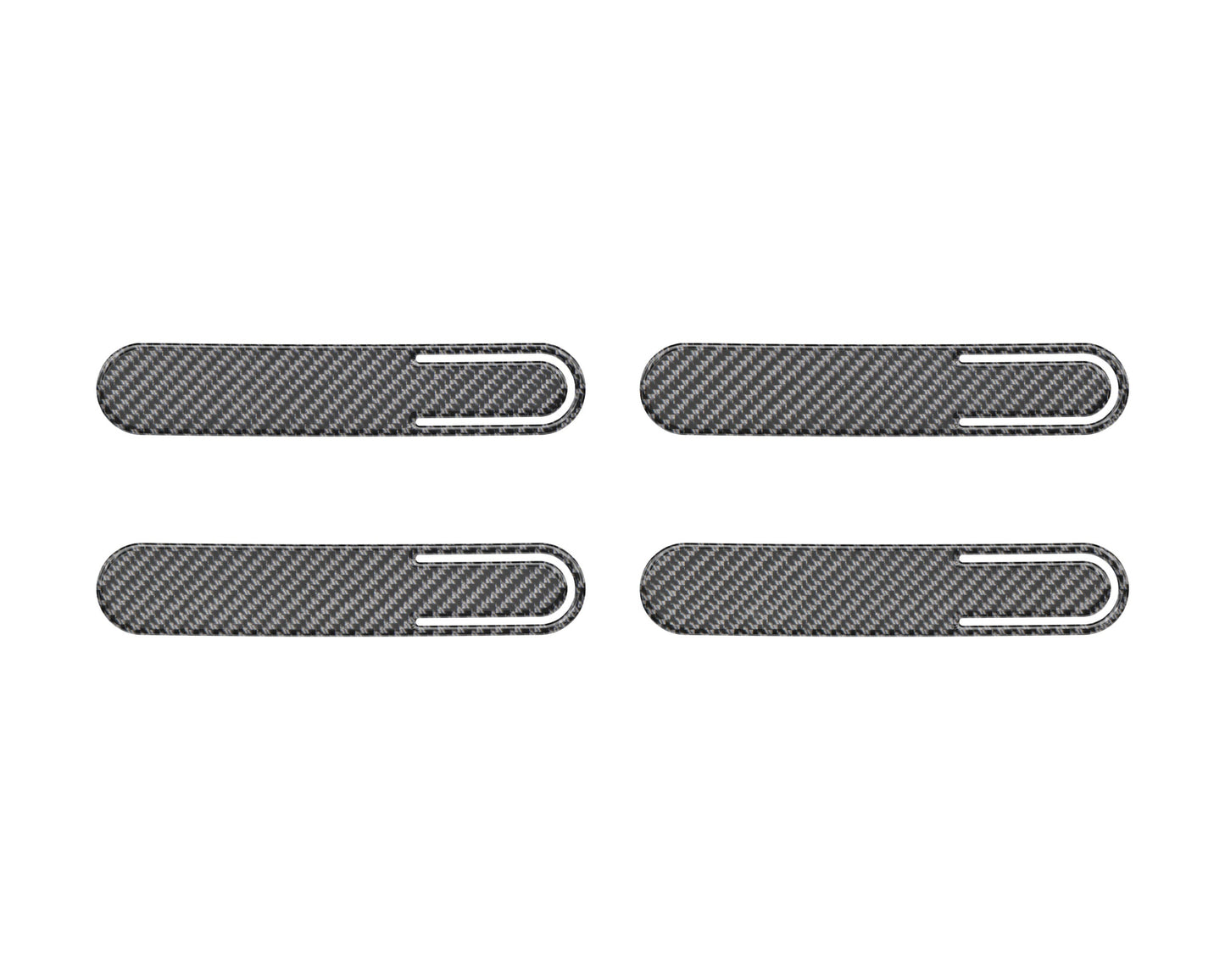 Door Handle Accent Trim Fits 2022-2026 Rivian R1T by Tufskinz.com