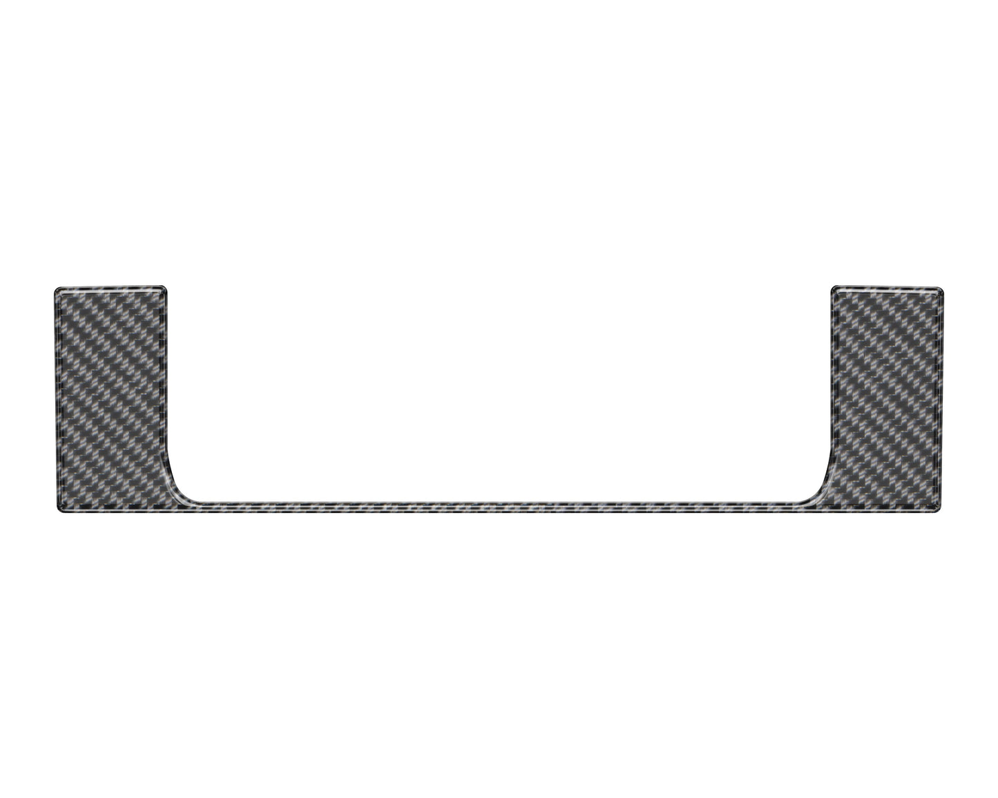 Above Center Air Vent Accent Trim Fits 2014-2024 Toyota 4Runner by Tufskinz.com