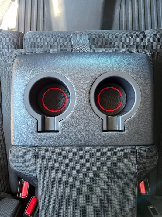 Rear Cupholder Foam Inserts Fits 2010-2024 Toyota 4 Runner by Tufskinz.com