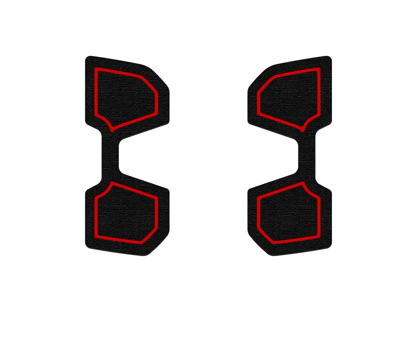 Third Row Side Cupholder Foam Inserts Fits 2023-2026 Toyota Sequoia by Tufskinz.com