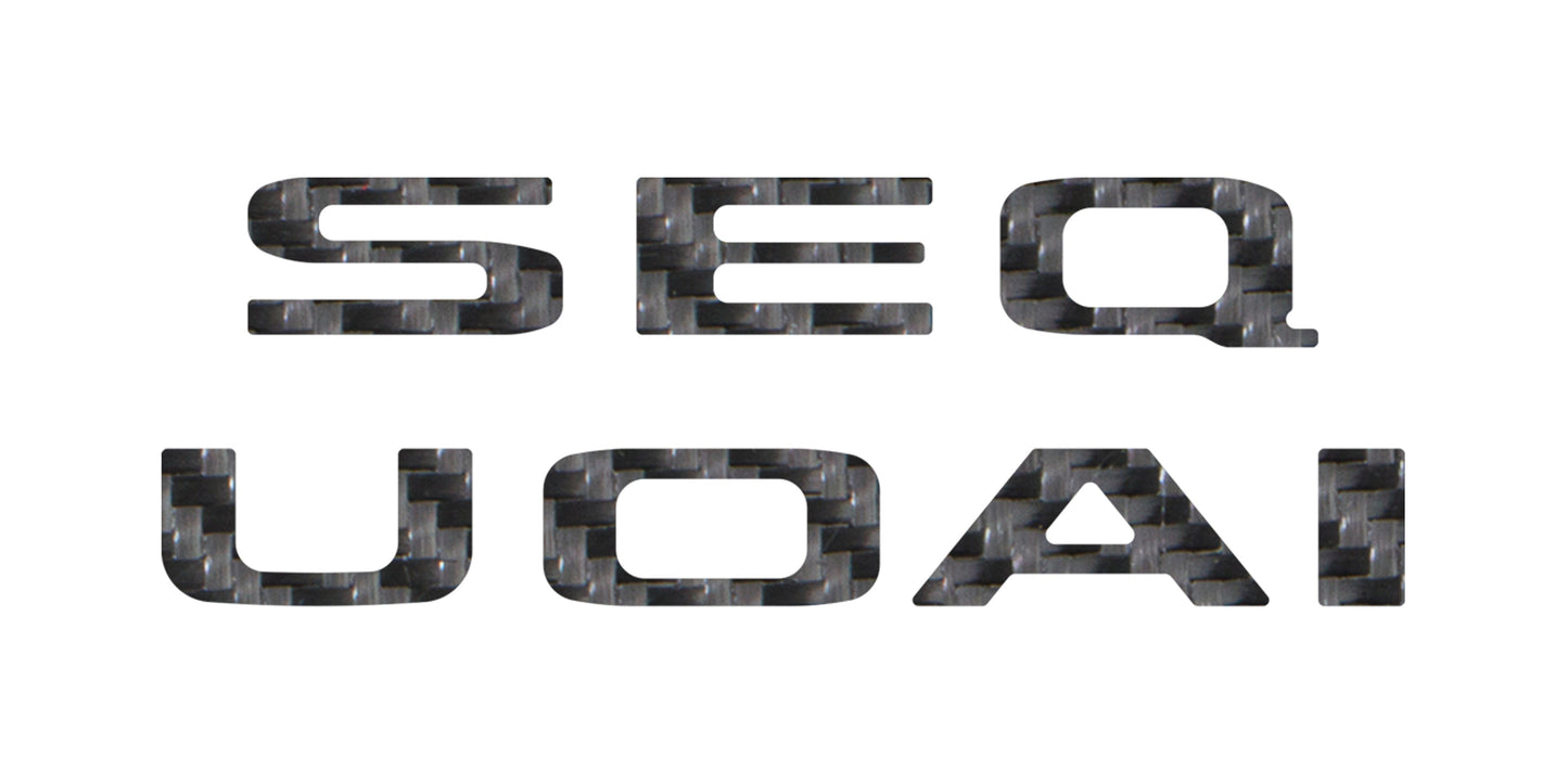 Rear Hatch Letter Overlays Fits 2023-2026 Toyota Sequoia by Tufskinz.com