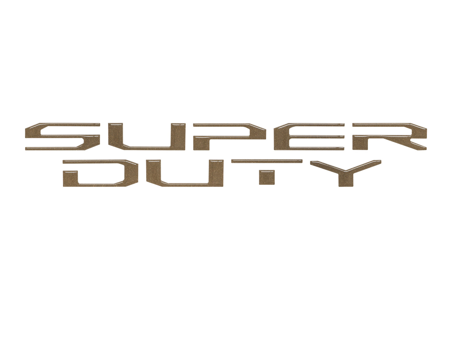 Tailgate Letter Inserts Fits 2017-2019 Ford Super Duty by Tufskinz.com